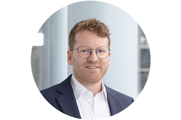 Headshot of Manuel Rausch, Business Development Life Science, smiling into the camera.
