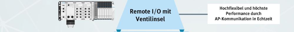 Remote mit Ventilinsel