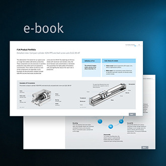 Our e-book explains the advantages of non-ferrous metal-free automation components in battery production.