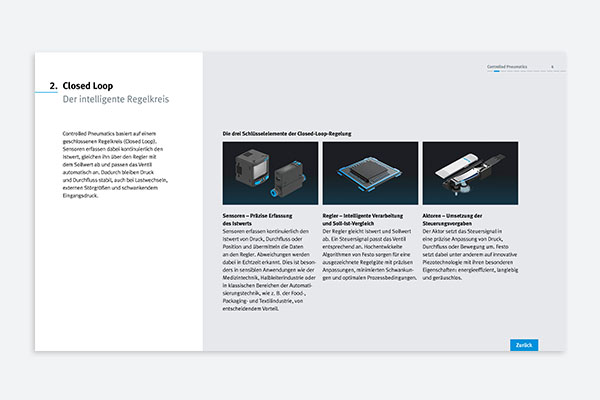 Controlled Pneumatics—Closed Control Loop